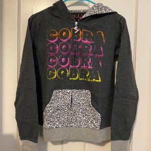 SOLD-Small/Medium Cobra Starship juniors hoodie